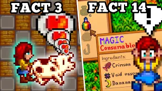 15 Facts You May Not Know In Stardew Valley