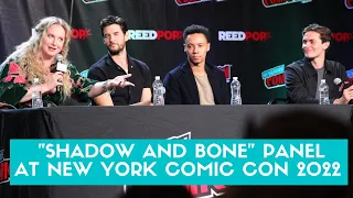 Shadow and Bone Panel at New York Comic Con 2022 with Leigh Bardugo and Cast