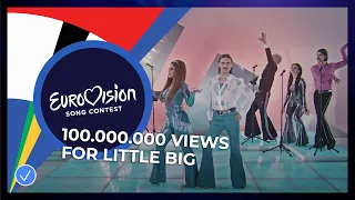 Little Big from Russia reaches 100.000.000 views!