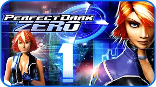 Perfect Dark Zero Walkthrough Part 1 (XBOX 360) No Commentary