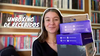 ✨UNBOXING DE LIVROS📦 || um mega unboxing de recebidos de editoras!