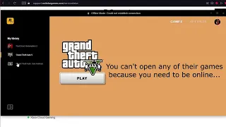 Rockstar Games Launcher is offline. Again...