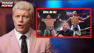 Cody Rhodes On Triple H’s Influence In His WWE Royal Rumble Return