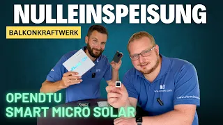 PV Nulleinspeisung ✅ Smart Micro Solar, Shelly 3EM, Open DTU für Balkonkraftwerke