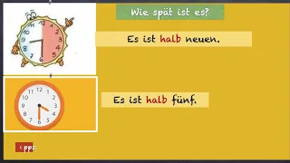 Deutsch lernen: die Uhrzeiten / Wie spät ist es?