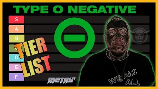 [Tier List] Ep. 28: Type O Negative
