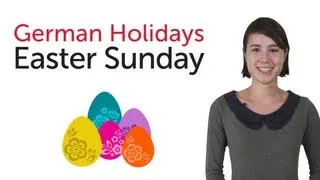 Learn German Holidays - Easter Sunday