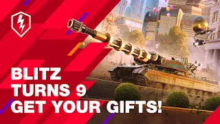 Blitz Turns 9. Get Your Gifts and Let's Celebrate Together!