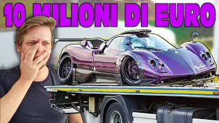 DISTRUTTA la Pagani Zonda 760LH (ex Lewis Hamilton)