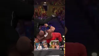 Braun Strowman destroyed Omos and breaks the ring.