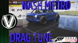 Forza Horizon 5 | Nash Metropolitan Custom Drag Build And Tune *HOTWHEELS* (Forza Horizon 5 Guides)