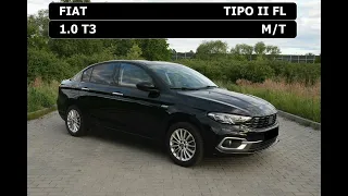 Fiat Tipo II FL 1.0 T3 - Test Racebox [0-100, 60-100, 80-120 km/h]