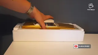 1 18 scale Cadillac Coupe DeVille Gold Model Car unboxing BoS Best of show model