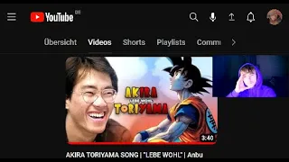 AKIRA TORIYAMA SONG | "LEBE WOHL" | Anbu Monastir x Animetrix [DRAGON BALL]  REAKTION