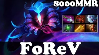 Dota 2 - FoREv 8000 MMR Plays Spectre vol 2 - Ranked Match Gameplay