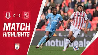 Highlights | Stoke City 0-2 Coventry City