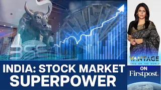 India Becomes Stock Market Superpower, Joins $4 Trillion Club | Vantage with Palki Sharma