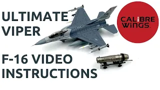 Calibre Wings Ultimate Viper Instructions How to put your Die-Cast F-16 together for display & more