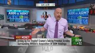 Jim Cramer breaks down Nvidia's acquisition of Arm and the potential upside for investors