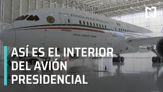 Conoce el interior del avión presidencial antes de que lo vendan - Las Noticias