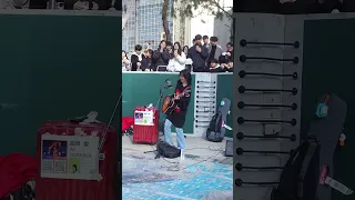 Ai Tomioka(冨岡 愛) busking at Korea Full vidio