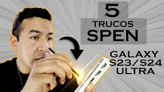 5 TRUCOS CON LA SPEN DEL SAMSUNG GALAXY S23 / S24 ULTRA 😱 | Funciones especiales con la pluma SPen