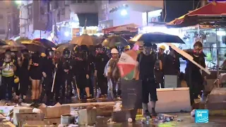 Hong Kong: Police fire tear gas and arrest 36, youngest aged 12