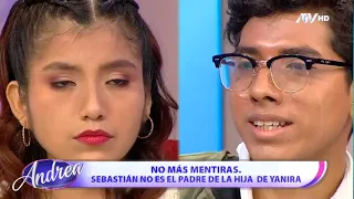 La prueba de ADN determinó que Sebastián no es el padre de la hija de Yanira