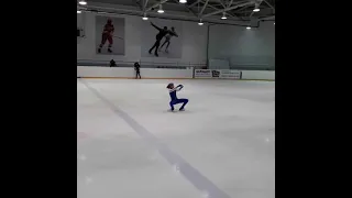 Кантилевер в  фигурном катании Катрин. Cantilever Figure Skating