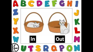 In and Out Concept | For Kindergarten | Preschool concept | Inside and Outside | Kids Learning |