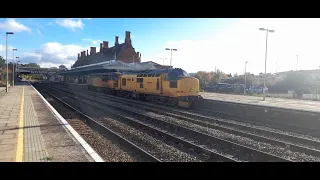 97303 'Dave Berry' gives its all through Hereford. 07/11/23