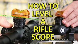 How to Level a Rifle Scope - Wheeler Precision Levels