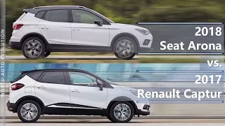 2018 Seat Arona vs 2017 Renault Captur (technical comparison)