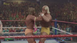 WWE 2K23_WM6 Warrior vs Hogan