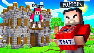 ANGRIFF AUF MEINE BURG! (Minecraft YouTube Insel)