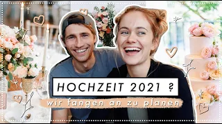 Es geht los! Wir fangen an unsere Hochzeit zu planen | MANDA Vlog