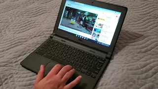 Короткий відео огляд Хромбука Dell Chromebook 11 4Gb Ram 16Gb SSD