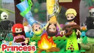 ♥ LEGO Disney Princess CHAINED UP ADVENTURES Compilation Stop Motion Animation Cartoon for Kids