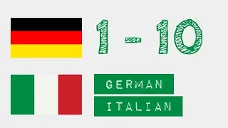Numeri da 1 a 10 in tedesco