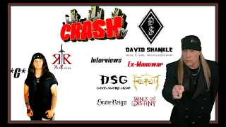 David Shankle Super Shred Guitar Virtuoso- Crash TV Instagram 2/06/23 interview by G of Red Ravyn.