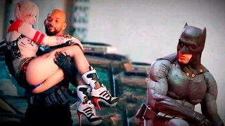 Así se vería SUICIDE SQUAD sin efectos especiales PARTE 2