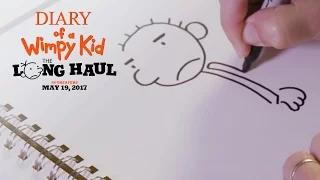 Diary of a Wimpy Kid: The Long Haul | How To Draw: Rodrick | Fox Family Entertainment