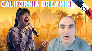 Диана Анкудинова - California Dreamin' (The Mamas & the Papas cover) ║ Réaction Française !