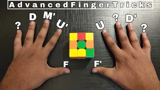 Rubik's Cube - Advanced Finger Tricks Tutorial: