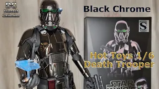 Hot Toys - Star Wars - Death Trooper (Rogue One) Black Chrome Exclusive - 1/6 scale - Full Review