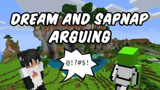 Dream and Sapnap arguing for 6 minutes w/Georgenotfound | funny moments