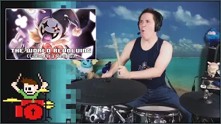 THE WORLD REVOLVING CAMELLIA REMIX ON DRUMS!!!