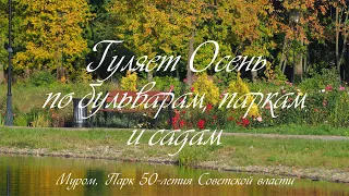 Гуляет Осень по бульварам, паркам и садам, Муром, Парк 50-летия Советской власти, Autumn in the park