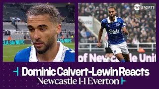 "MY JOB IS TO SCORE GOALS" | Dominic Calvert-Lewin | Newcastle 1-1 Everton | Premier League