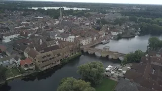 St Ives Cambridgeshire - aerial view